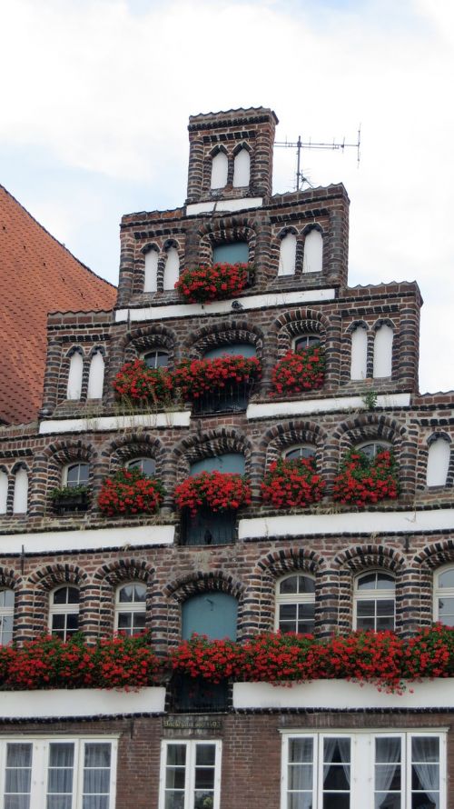 Lüneburg, Pastatas, Fasadas, Brangakmenis, Architektūra, Senamiestis, Santūra, Istoriškai, Miestas, Romantiškas