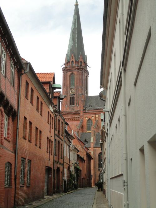 Lüneburg, Alėja, Seni Namai, Bažnyčia