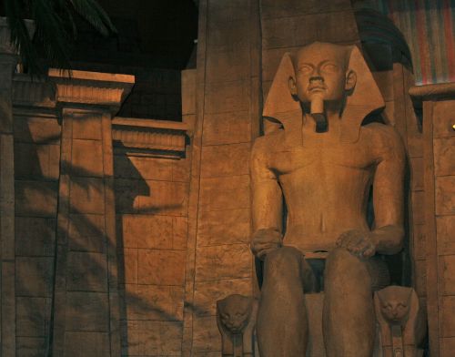 Luxor, Las Vegasas, Pharaonic, Luxor Egypt, Habu Šventykla, Kazino Vaizdas, Šventyklos Figūra