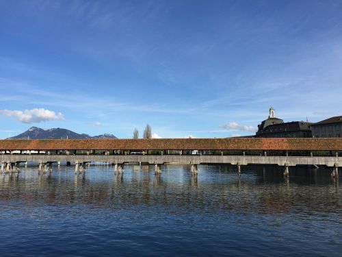 Luzern, Šveicarija, Ežeras
