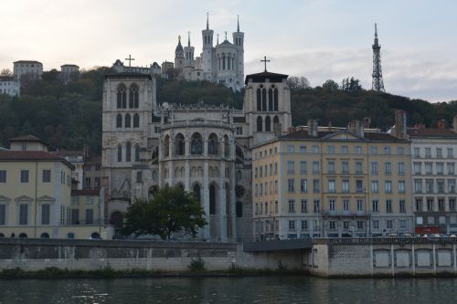 Lyon, Fasadai, Katedra, Pastatai, Architektūra, Miestas