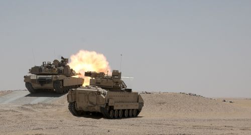 M1A2 Abrams, Jungtinių Amerikos Valstijų Kariuomenė, Rezervuaras, Gyvas Ugnis, Pratimas, Mokymas, M2A3 Bradley, Ifv, Pėstininkų Karo Mašina