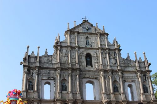 Macau, St Paulo Griuvėsiai, Pastatas