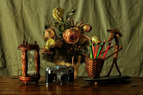 Mašina, Fotografijos, Laikas, Gėlės, Stalas, Tekstūra