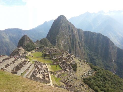 Maču Pikču, Peru, Kalnai, Griuvėsiai