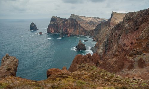 Madeira,  Uolos,  Portugalija,  Atlanto