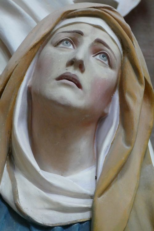 Madonna, Vaizdas, Statula, Marija, Katalikų, Religija, Bažnyčia, Menas, Meno Kūrinys, Katedra, Toul, France