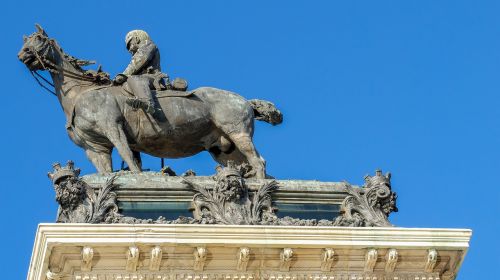 Madride, Statula, Arklys, Skulptūra