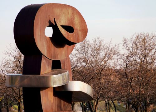 Madride, Ispanija, Skulptūra, Šiuolaikiška, Juan Carlos Parkas, Modernus Menas