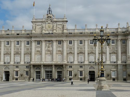 Madride, Pilis, Rūmai, Architektūra, Erdvė, Langas, Fasadas, Gyvenamoji Vieta, Karalius, Žibintas, Istoriškai