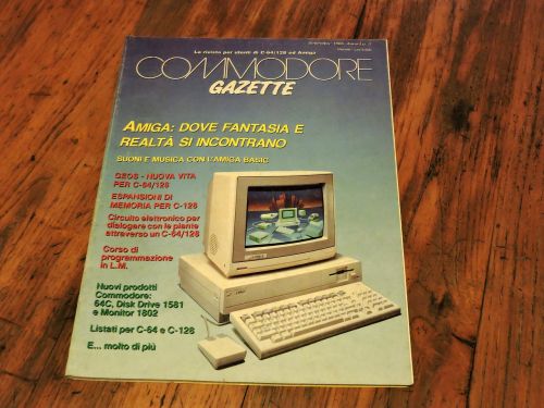 Žurnalas, Vintage, Informatica, Senas, Commodore