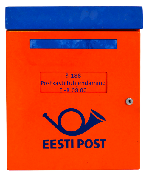 Pašto Dėžutę, Pašto Dėžutės, Post Ragas, Paštas Einwurf, Paštas, Pašto Dėžutė, Siųsti, Pranešimas, Pašto Dėžutė, Paštas, Estonia, Estų Postas, Izoliuotas, Baltijos Valstybės