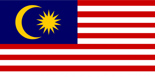Malaizija, Vėliava, Tauta, Šalis, Nemokama Vektorinė Grafika