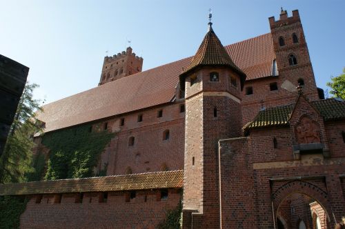 Malborkas, Marienburg, Lenkija, Pilis, Riteriai, Viduramžių, Ritter, Riteris, Bokštas