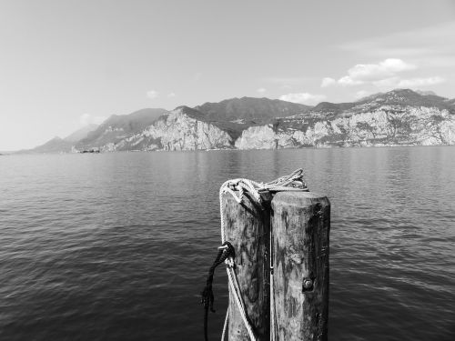 Malcesine, Garda, Ežeras, Malcesine, Italy, Geras Vaizdas, Kraštovaizdis, Bankas, Panorama