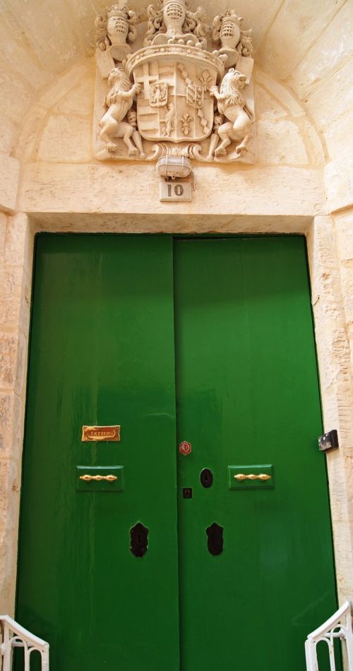 Malta, Durys, Žalias, Raižyti Akmenys