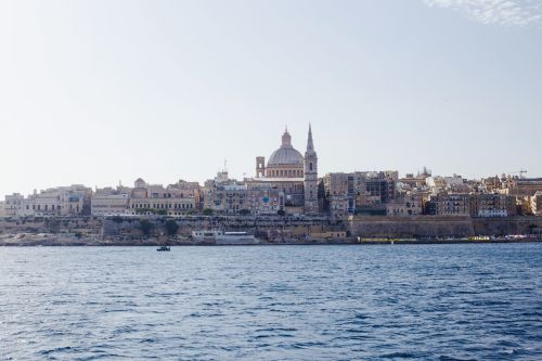 Malta, Bažnyčia, Mūsų Motinos Karmelio Bazilika, Kelionė, Miestas, Valeta, Architektūra, Viduržemio Jūros, Istorinis, Senas, Orientyras, Uostas, Vaizdingas