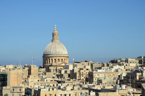 Malta, Miestas, Vaizdas, Atostogos, Pastatas, Namas, Sala, Šventė, Miesto Panorama