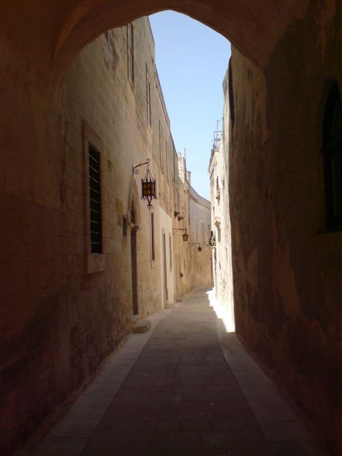Malta, Alėja, Pilies Takas, Kelias, Gozo, Medina