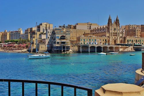 Malta, Architektūra, Lauke, Vanduo, Valtys, Laivai, Uostas, Uosto Miestas, Gozo, Uostas, Valeta, Dangus