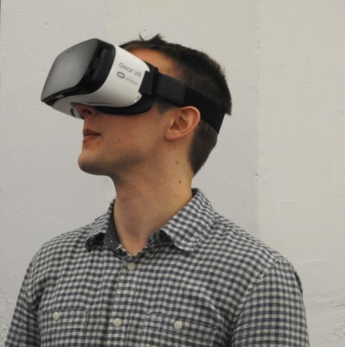Vyras, Virtuali Realybė, Samsung Pavara, Vr, Technologija, Ateitis
