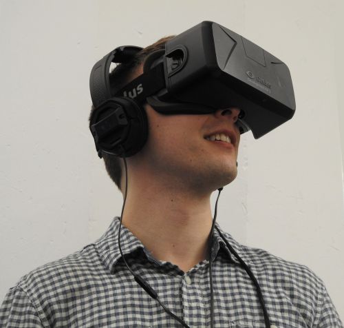 Vyras, Juoda, Virtuali Realybė, Oculus, Vr, Technologija, Ateitis