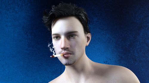 Vyras, Dūmai, Cigarečių, Rūkytojas, Rūkymas, Žmogaus Veidas, Portretas, Jaunimas