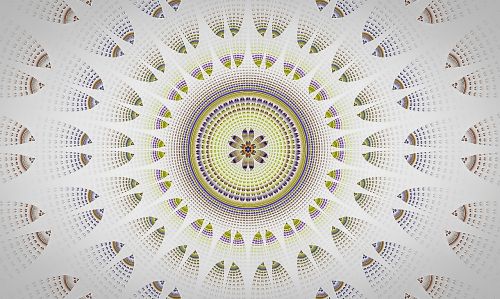 Mandala, Fraktalas, Dekoratyvinis, Kaleidoskopas, Modelis, Fraktalinis Menas, Tekstūra