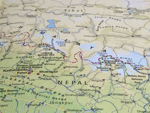 Žemėlapis, Himalaja, Tibetas, Geografija, Kelionė, Nepalas, Everest, Pasaulis, Dalai, Asija, Tibetietis, Katmandu, Kalnas, Budizmas, Žemė, Šalis, Plotas