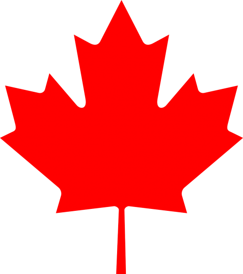 Klevo Lapas, Kanada, Kanados, Emblema, Raudona, Lapai, Logotipas, Piktograma, Vėliava, Simbolis, Patriotinis, Patriotizmas, Nemokama Vektorinė Grafika