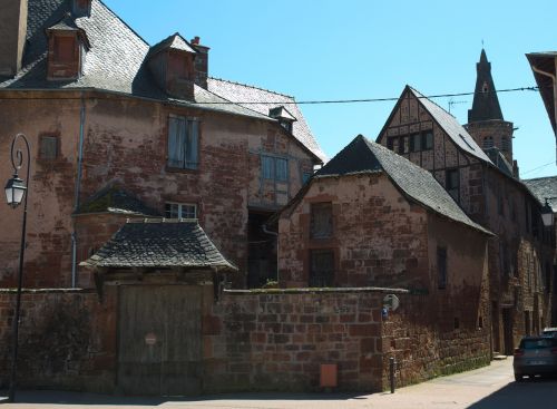 Marcillac, Aveyron, Namas, Gatvė, Senas Namas, Seni Namai