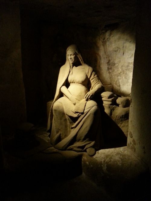 Marija, Vyšnių Rūkas, Smėlio Skulptūra