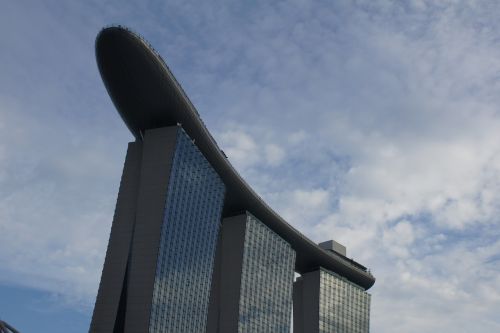 Marina Bay, Singapūras, Architektūra, Dangoraižiai, Stiklo Fasadai, Šiuolaikiška, Stiklas, Veidrodis, Dangoraižis