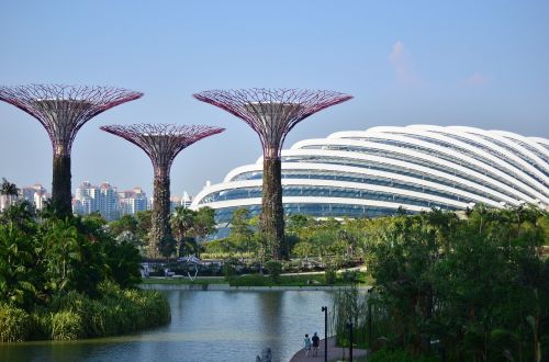 Marina Bay, Singapūras, Asija, Architektūra, Šiuolaikiška, Pastatas