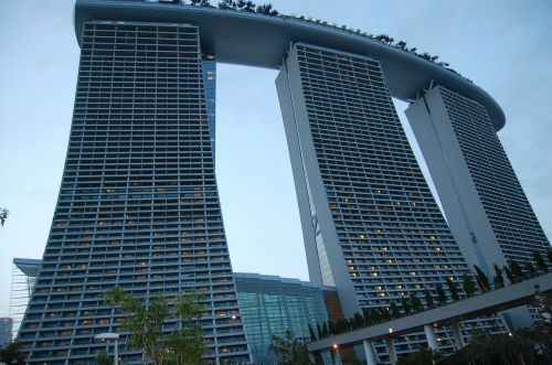 Marina Bay, Viešbutis, Singapūras, Kelionė, Singapūras Orientyras, Architektūra, Marina Bay Smėliai