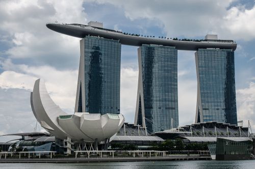 Marina Bay Smėliai, Singapūras, Orientyras, Panorama, Viešbutis, Vanduo