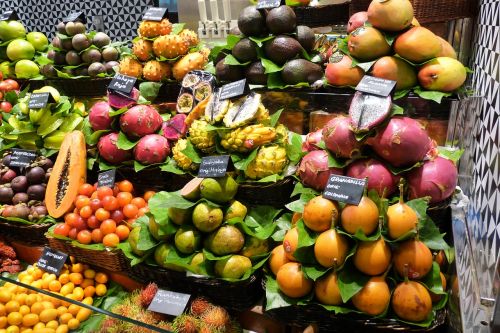 Turgus, Vaisiai, Vadinami Rostmanai, Šviežias Vaisius, Egzotiniai Vaisiai