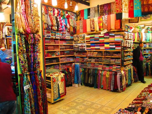 Turgus, Gran Bazar, Spalvos, Istanbulas, Drabužiai, Parduotuvės, Etninis, Turkija