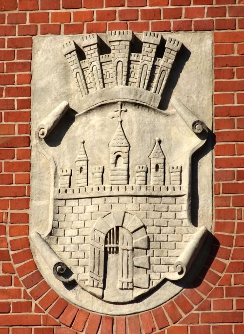 Rinkos Salė, Bydgoszcz, Herbas, Simbolis, Emblema, Palengvėjimas, Architektūra, Dizainas