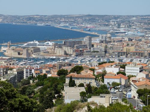 Marseille, France, Į Pietus Nuo Prancūzijos, Viduržemio Jūros, Promenada, Perspektyva, Vaizdas, Uostas, Jūra