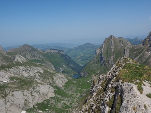Marwees, Kalnai, Alpių, Sakntis Regionas, Seealpsee, Meglisalp, Schaeffler, Ebenalp