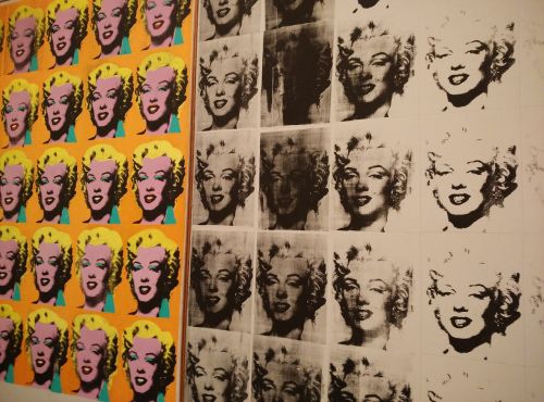 Marilyn Monroe, Andy Warhol, Menas, Spalva, Juoda Ir Balta