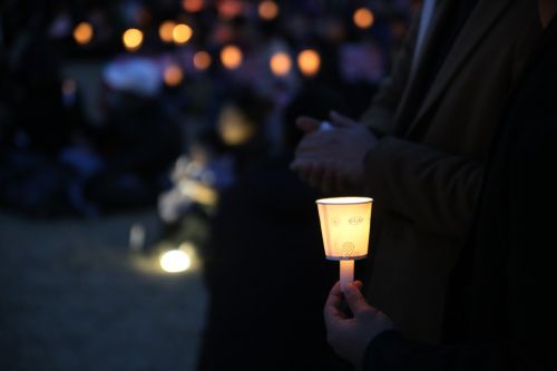 Masan, Chwono Miesto Salė, Žvakių Demonstravimas, Žvakių Šviesa, Apkaltos