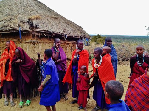 Maasai, Žmonės, Tanzanija, Boma, Afrika, Afrikiečiai, Namelis, Ceremonija, Rinkimas