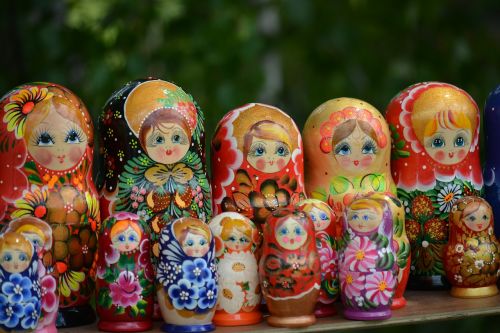 Matryoshka, Rusiškų Tradicijų, Rusų Kultūra, Žaislas, Medinis Žaislas, Matrioshka, Suvenyras, Rusija