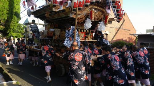 Matsuri, Plūdė, Kobe, Japanese, Festivalis, Tradicinis