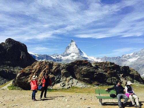Matterhorn, Zermatt, Valais, Serija 4000, Kraštovaizdis, Aukšti Kalnai, Šveicarija