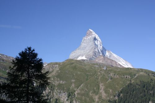 Matterhorn, Kalnas, Šveicarija, Zermatt, Alpių, Serija 4000, Aukšti Kalnai, Kalnai, Aukščiausiojo Lygio Susitikimas, Alpinizmas, Valais, Kraštovaizdis