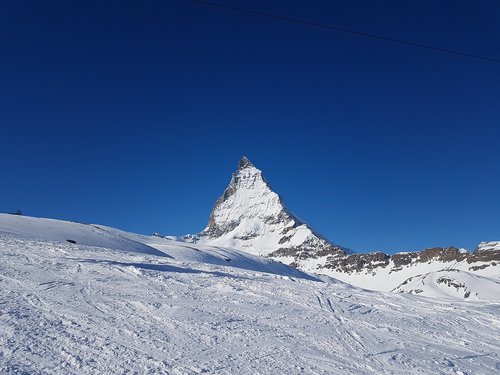 Matterhorn,  Šveicarija,  Toblerone Kalnų