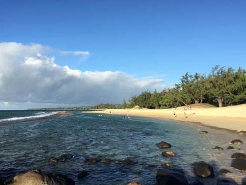 Maui, Hawaii, Paia, Papludimys, Vandenynas, Smėlis